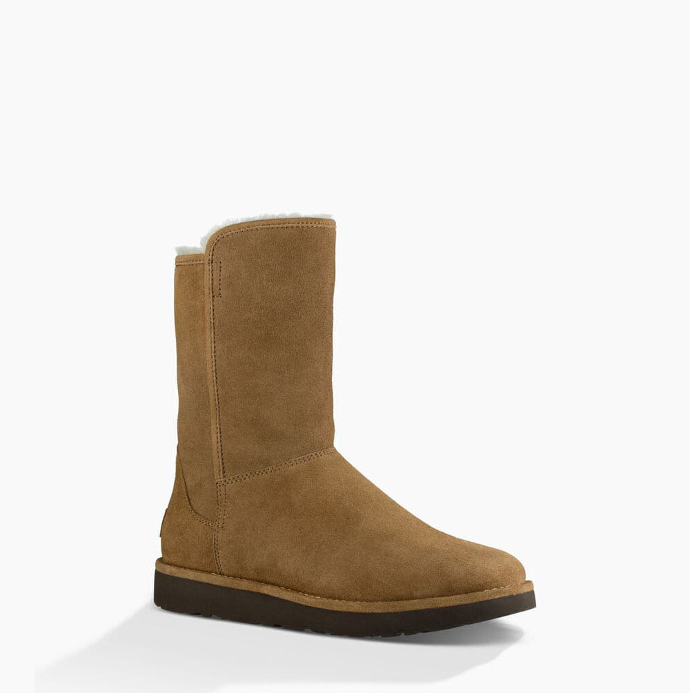 UGG Abree II Kurze Stiefel Damen Khaki Schweiz | ZV7E8WJ0