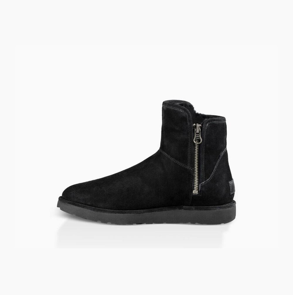 UGG Abree Mini Mini Boots Damen Schwarz Schweiz | 2KMI4XXN