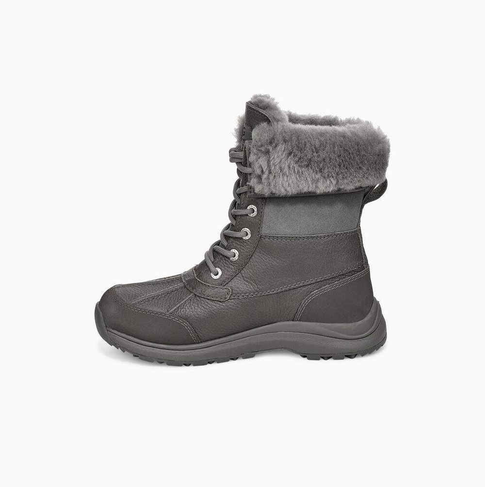 UGG Adirondack III Winterstiefel Damen Tiefesgrau Schweiz | E71Z3PF7