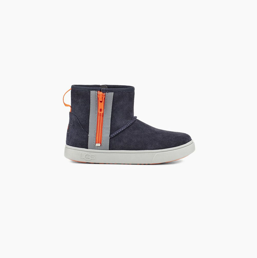 UGG Adler Plateau Stiefel Kinder Navy Schweiz | UAV54ZEN