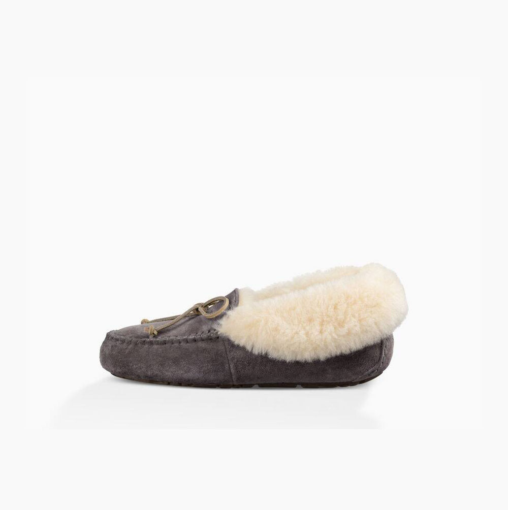 UGG Alena Loafers Damen Tiefesgrau Schweiz | 1T5LZ0Z0