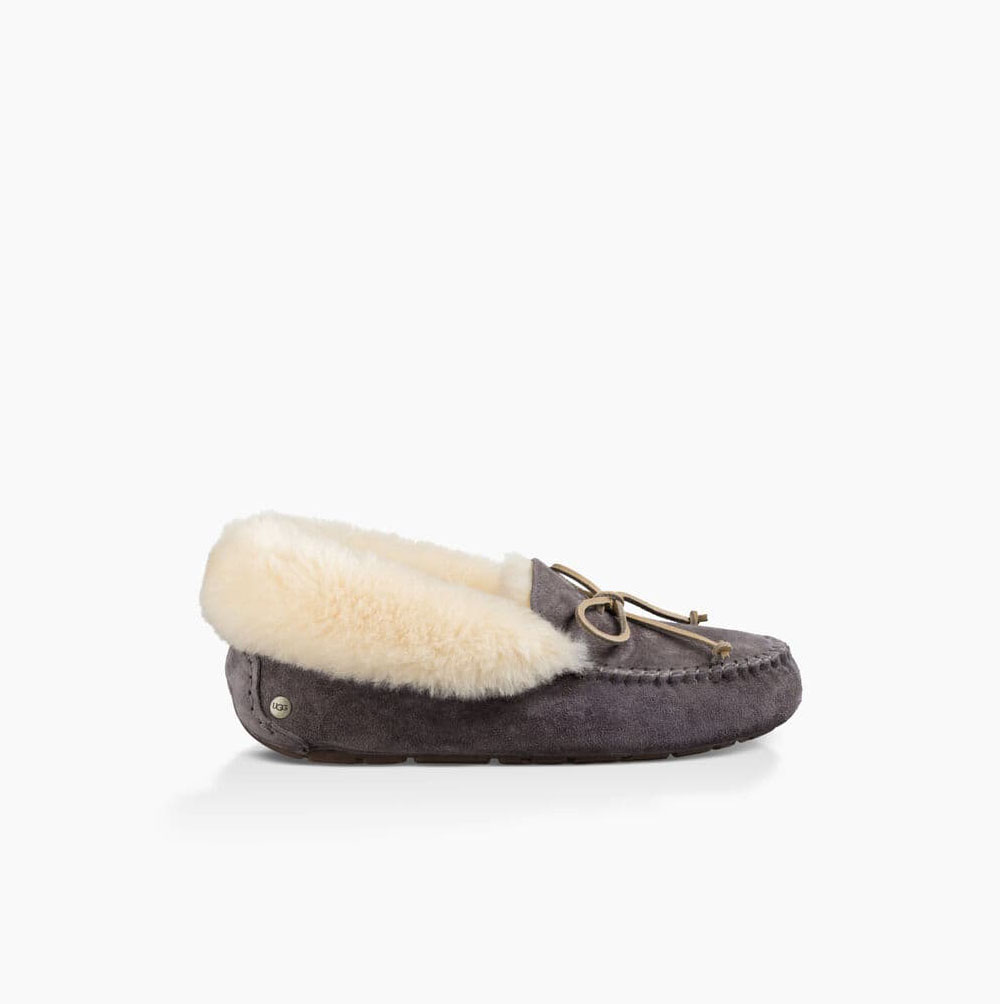 UGG Alena Loafers Damen Tiefesgrau Schweiz | 1T5LZ0Z0