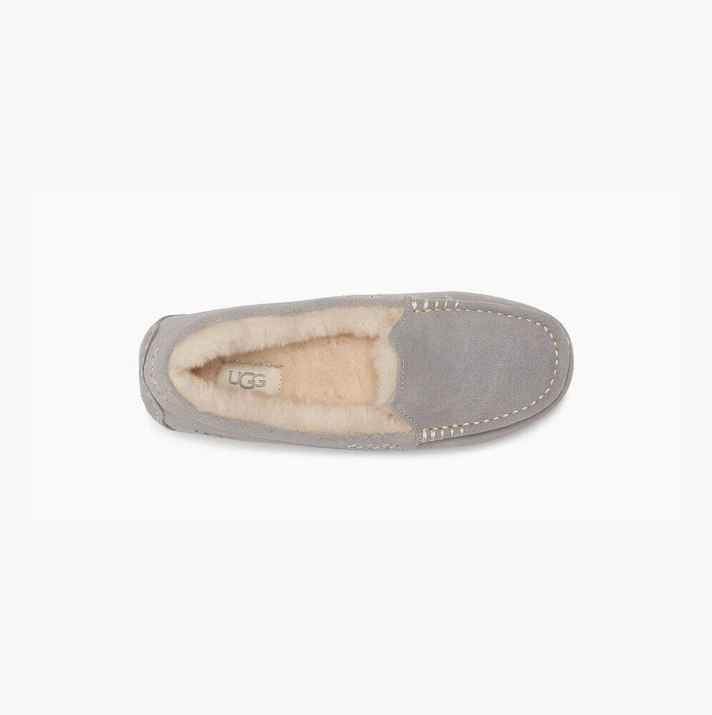 UGG Ansley Loafers Damen Hellgrau Schweiz | KJXVZNJ0