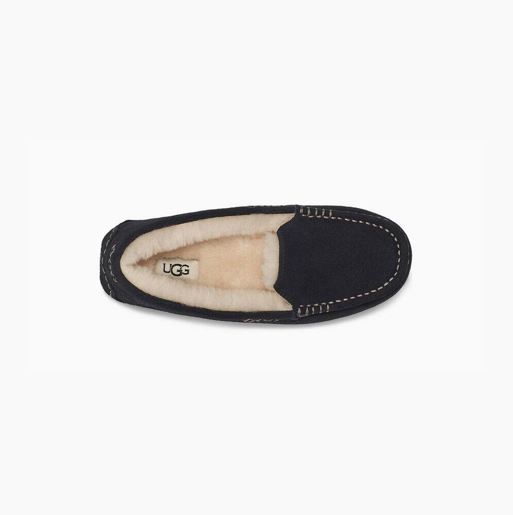 UGG Ansley Loafers Damen Schwarz Schweiz | 0ZYIEYCD