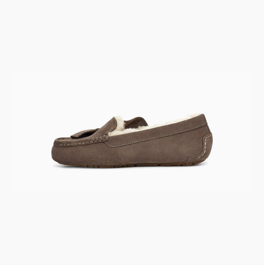 UGG Ansley Twist Loafers Damen Braun Schweiz | QD8BXHWI