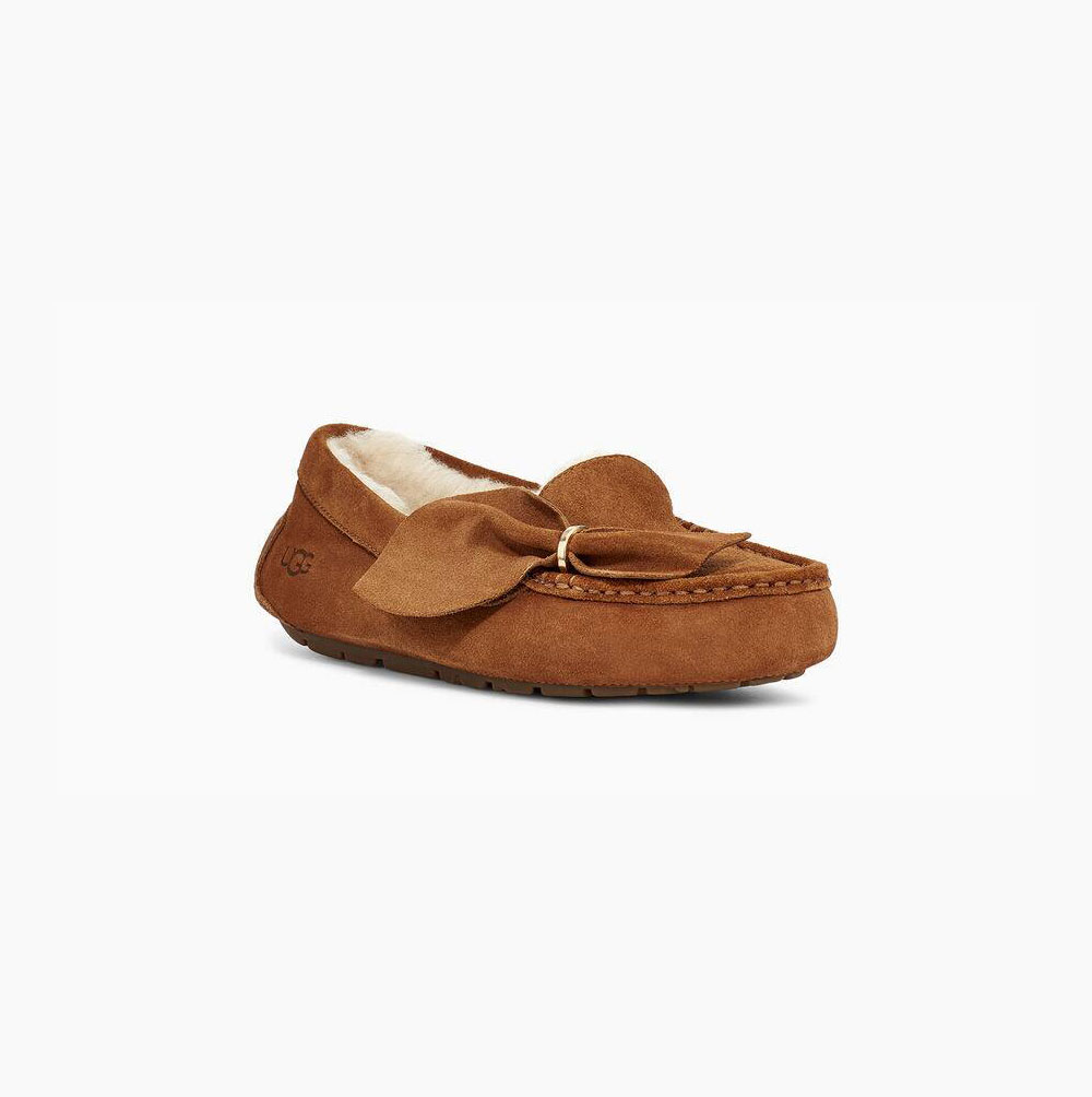 UGG Ansley Twist Loafers Damen Braun Schweiz | U937QJY8