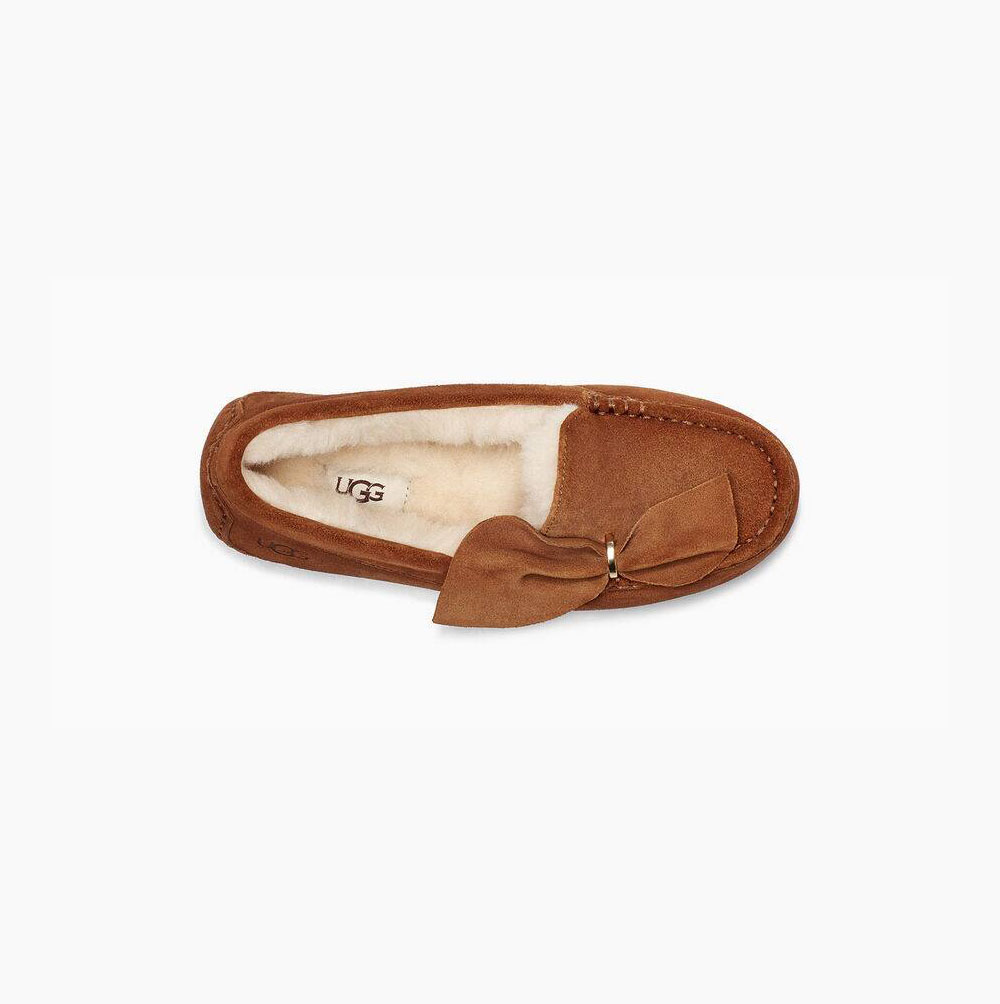 UGG Ansley Twist Loafers Damen Braun Schweiz | U937QJY8