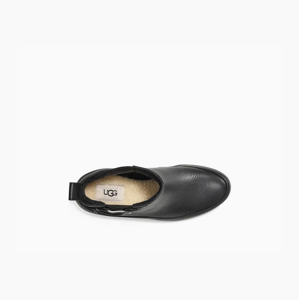 UGG Arleta Heels Stiefeletten Damen Schwarz Schweiz | E51AJD17