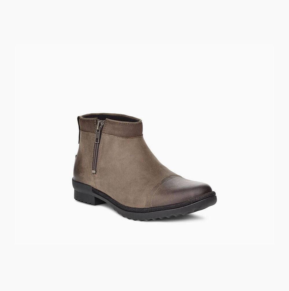 UGG Attell Stiefeletten Damen Braun Schweiz | IE028QCG