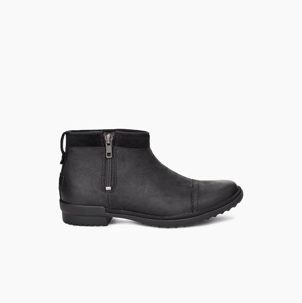 UGG Attell Stiefeletten Damen Schwarz Schweiz | IRCUXLLK