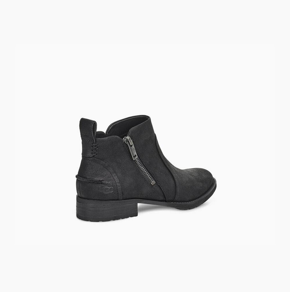 UGG Aureo II Stiefeletten Damen Schwarz Schweiz | FRPD1LE9