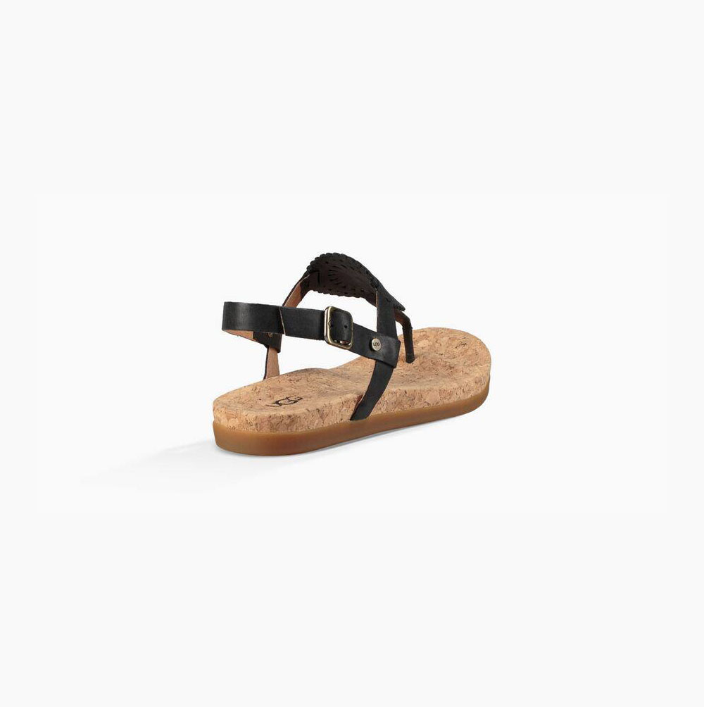 UGG Ayden II Sandalen Damen Schwarz Schweiz | NAUPC22M