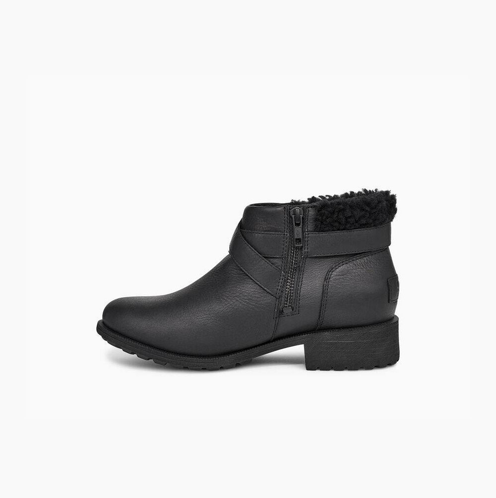 UGG Benson II Stiefeletten Damen Schwarz Schweiz | 09Y9PR01