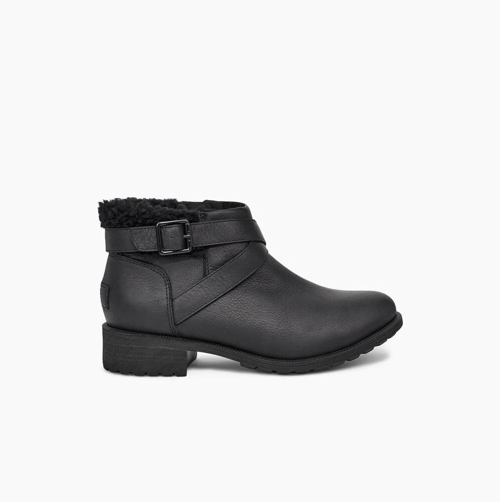 UGG Benson II Stiefeletten Damen Schwarz Schweiz | 09Y9PR01