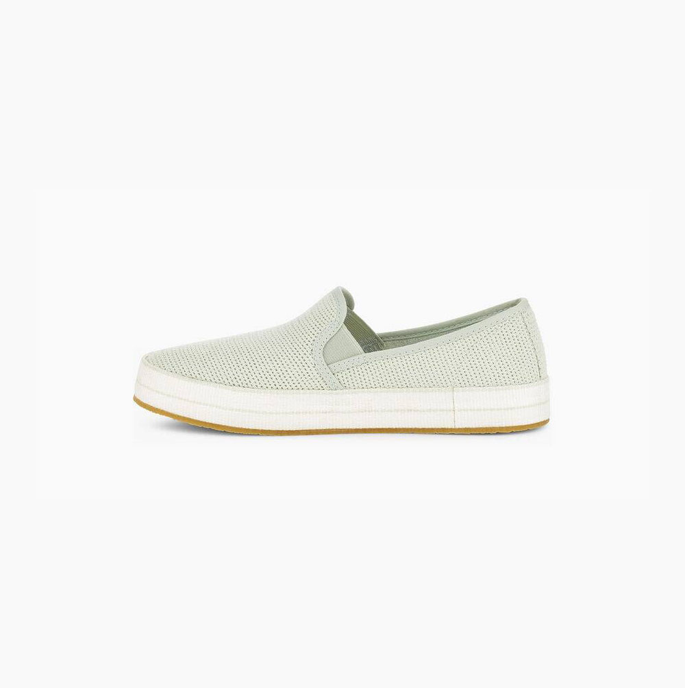 UGG Bren Slip-On Slip-on-sneakers Damen Mintfarben Schweiz | 4XVPA5L8