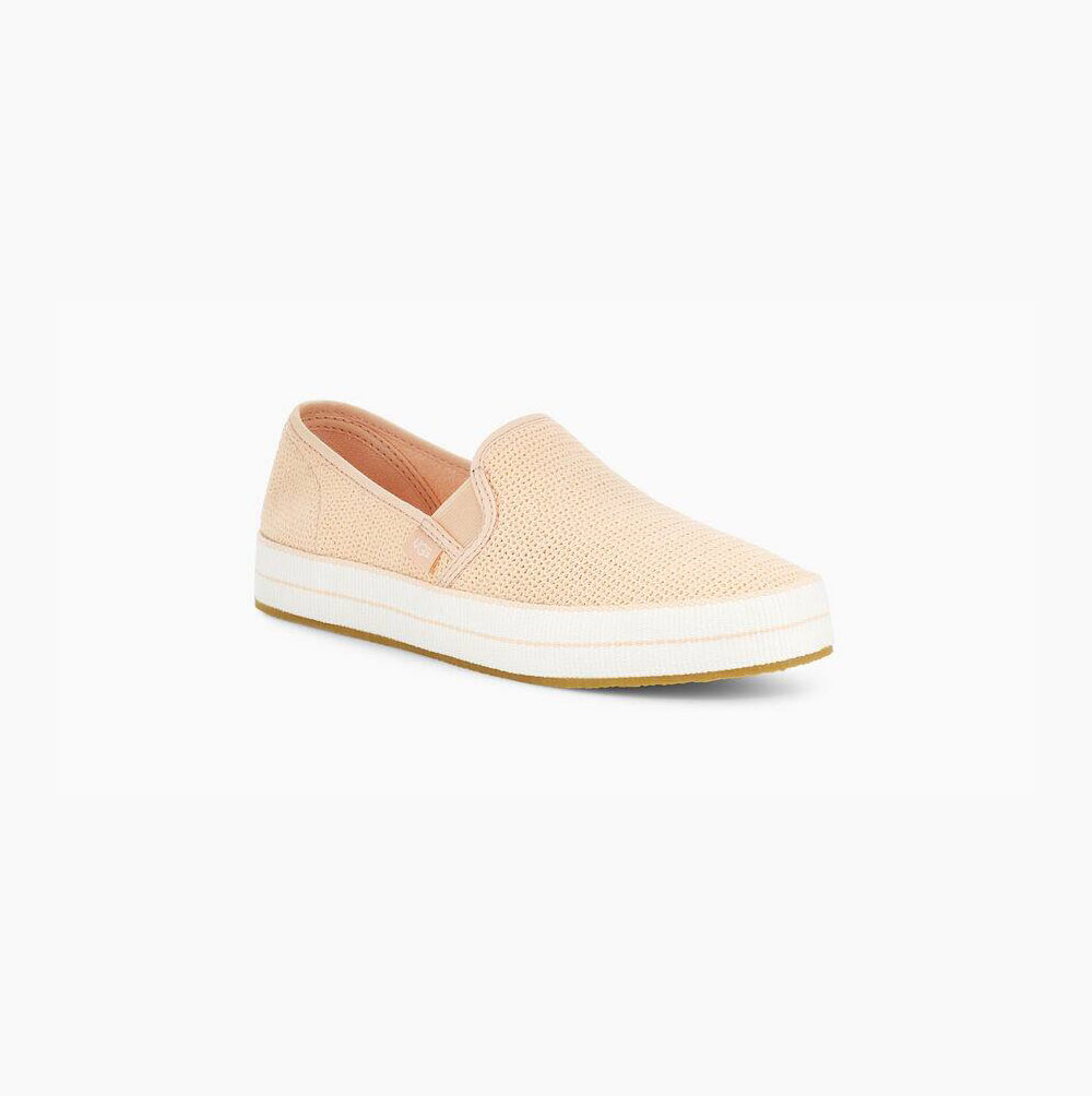 UGG Bren Slip-On Slip-on-sneakers Damen Hellorange Schweiz | DYLOULRL