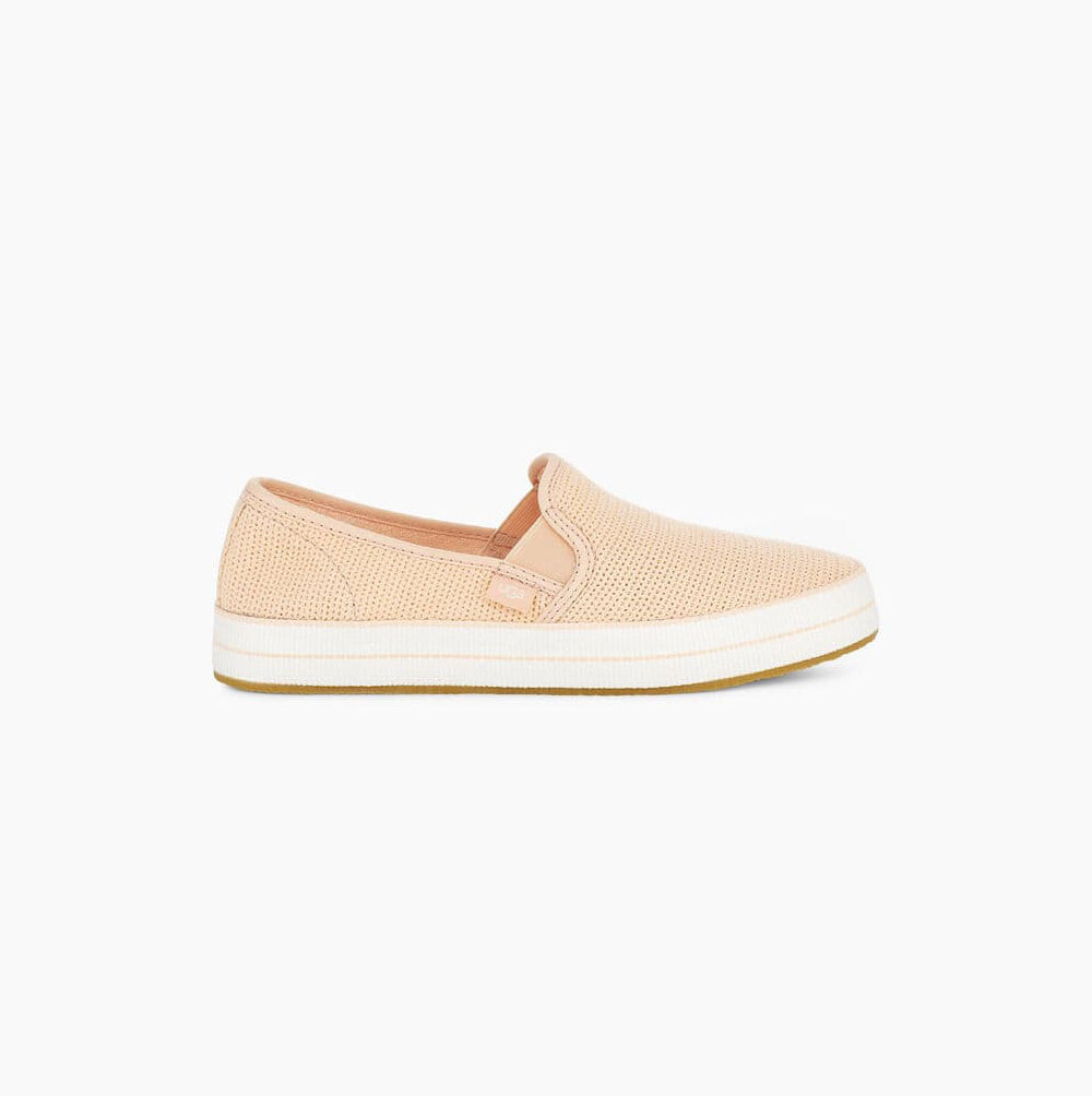 UGG Bren Slip-On Slip-on-sneakers Damen Hellorange Schweiz | DYLOULRL