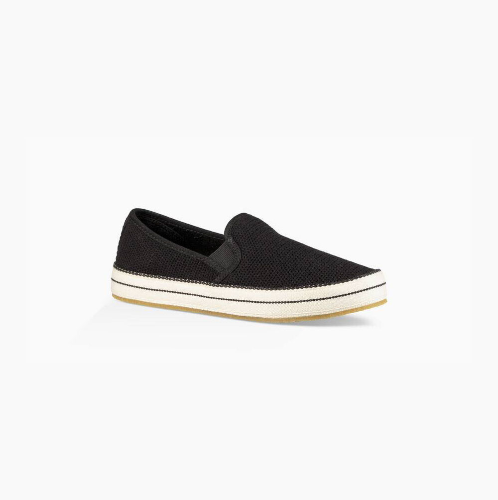 UGG Bren Slip-On Slip-on-sneakers Damen Schwarz Schweiz | QOIGSR0O