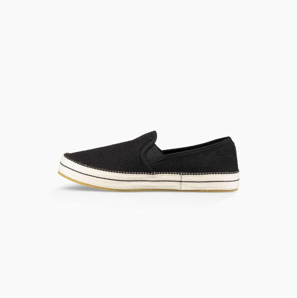 UGG Bren Slip-On Slip-on-sneakers Damen Schwarz Schweiz | QOIGSR0O