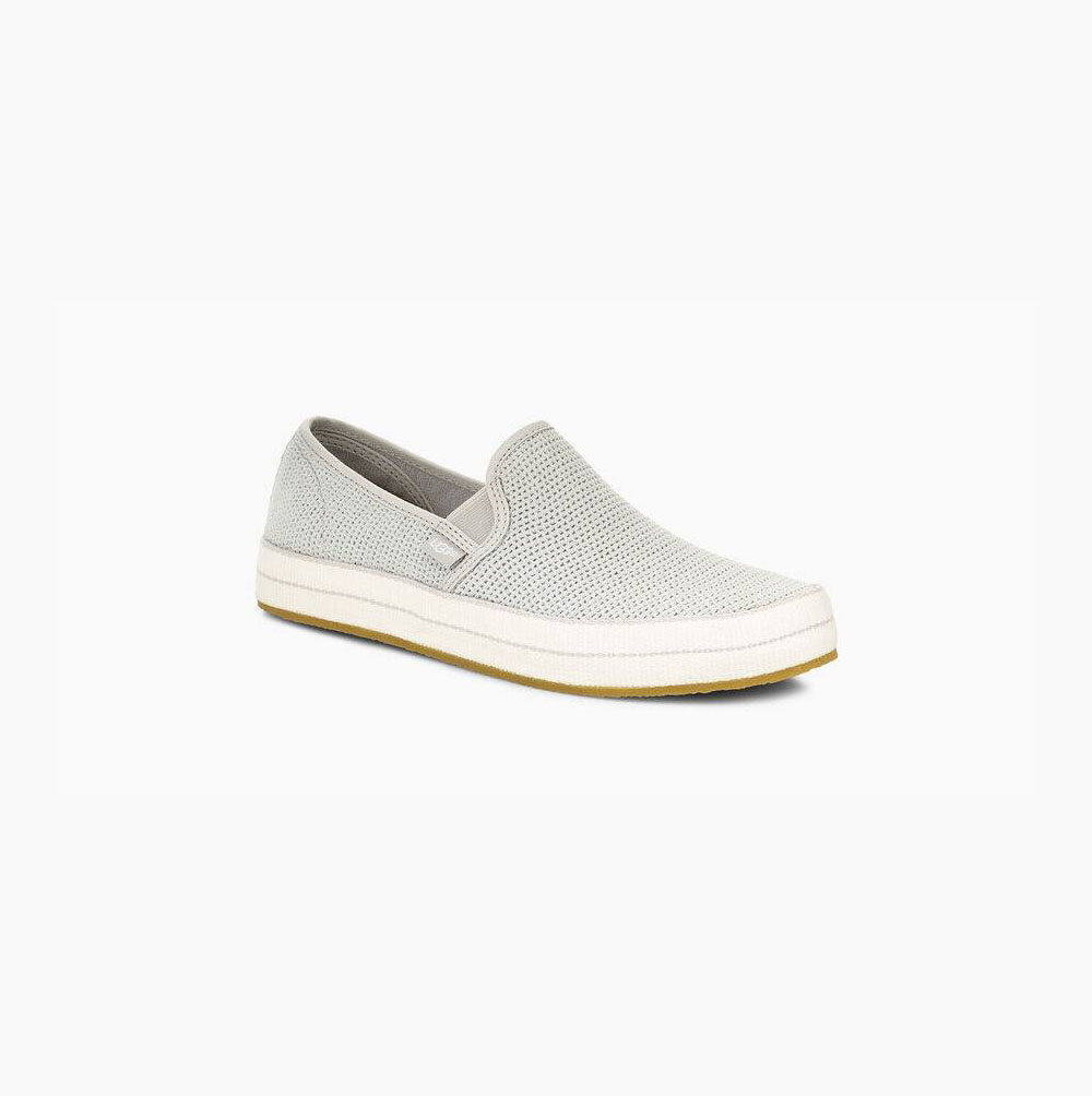 UGG Bren Slip-On Slip-on-sneakers Damen Grau Lila Schweiz | TOM4JGMW