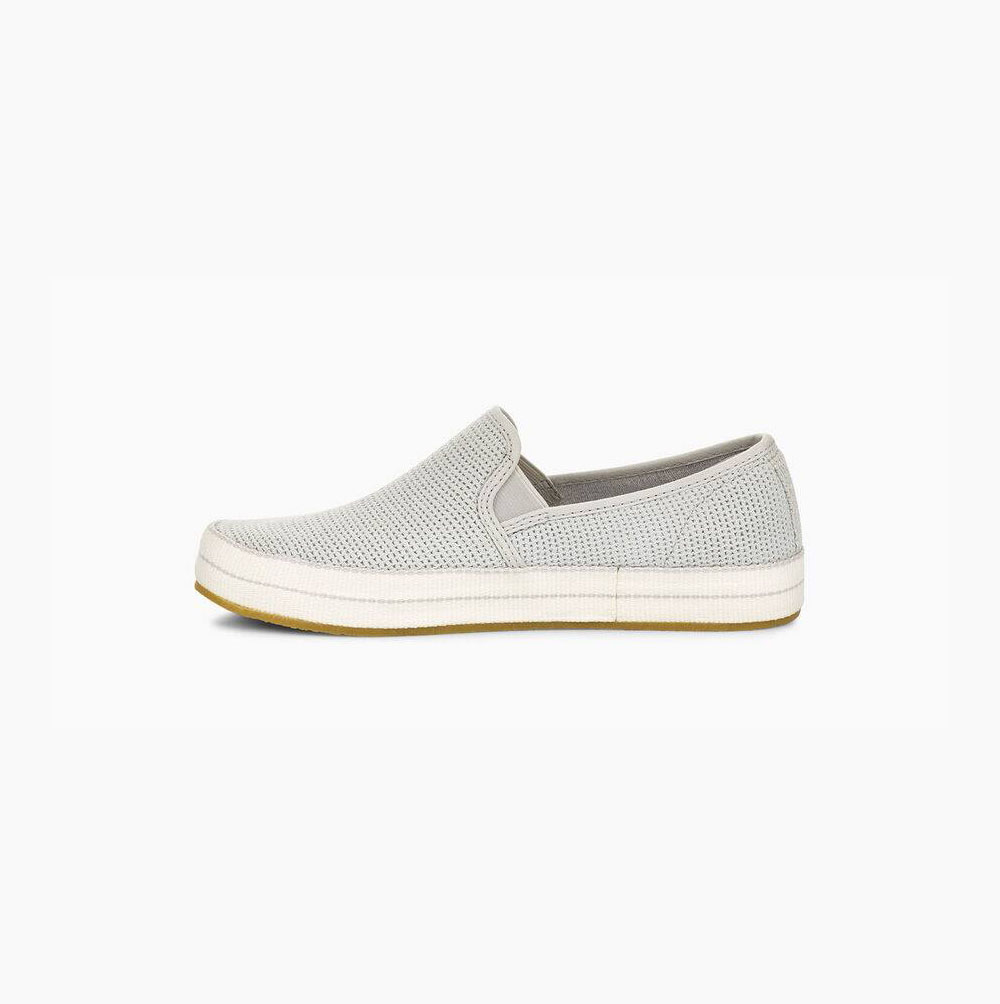 UGG Bren Slip-On Slip-on-sneakers Damen Grau Lila Schweiz | TOM4JGMW