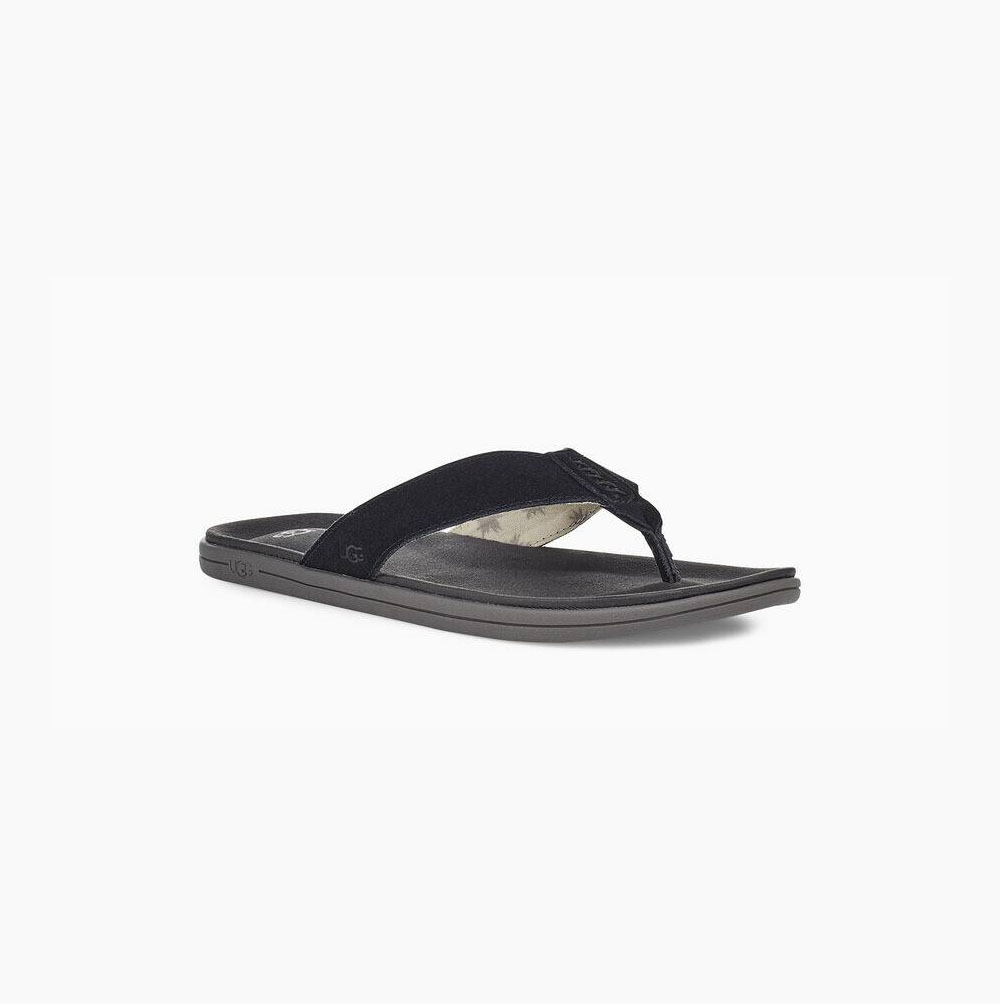 UGG Brookside Flip Flip Flops Herren Schwarz Schweiz | CQB31AF2