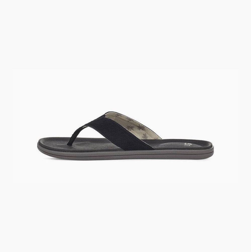 UGG Brookside Flip Flip Flops Herren Schwarz Schweiz | CQB31AF2