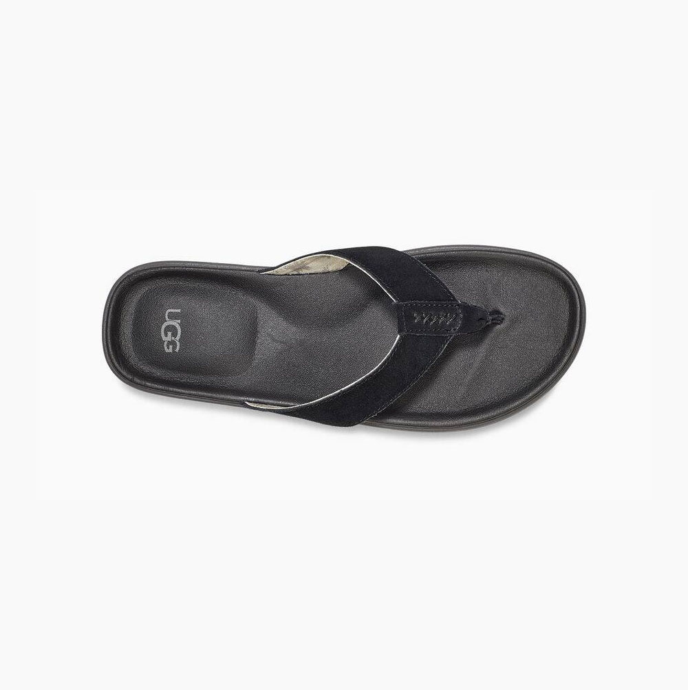 UGG Brookside Flip Flip Flops Herren Schwarz Schweiz | CQB31AF2