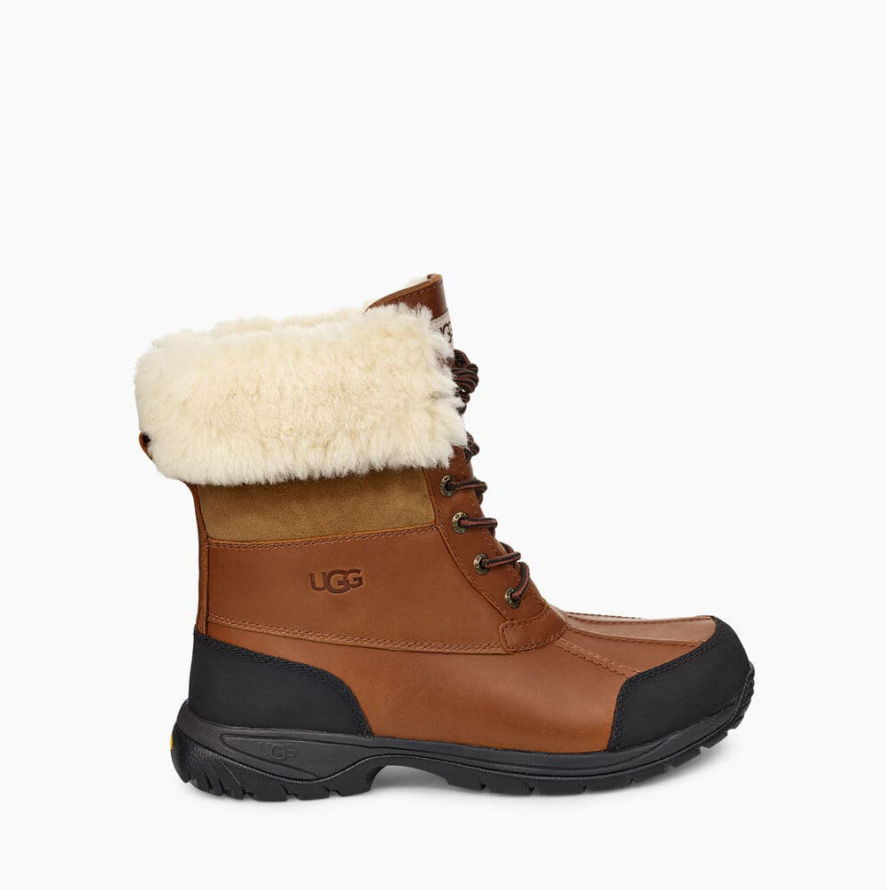 UGG Butte Winterstiefel Herren Braun Schweiz | 918M9QH3