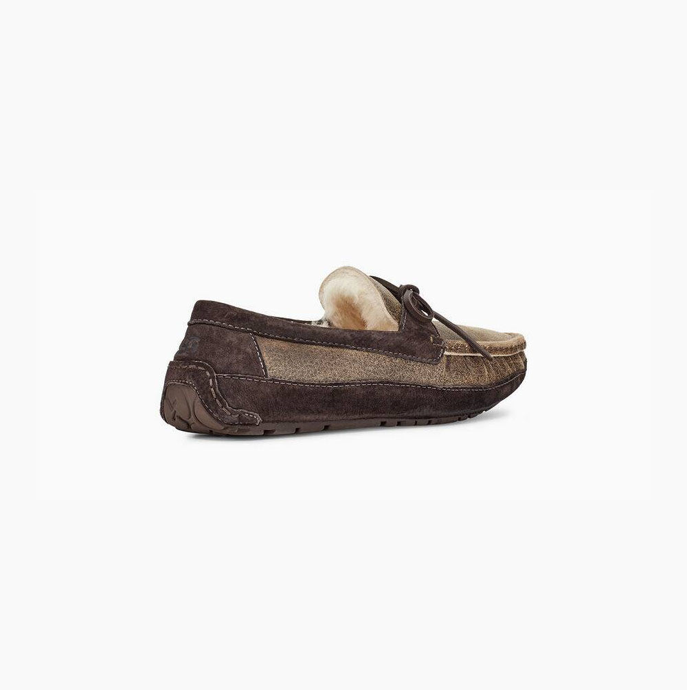 UGG Byron Loafers Herren Schokolade Schweiz | 9L06PKQZ