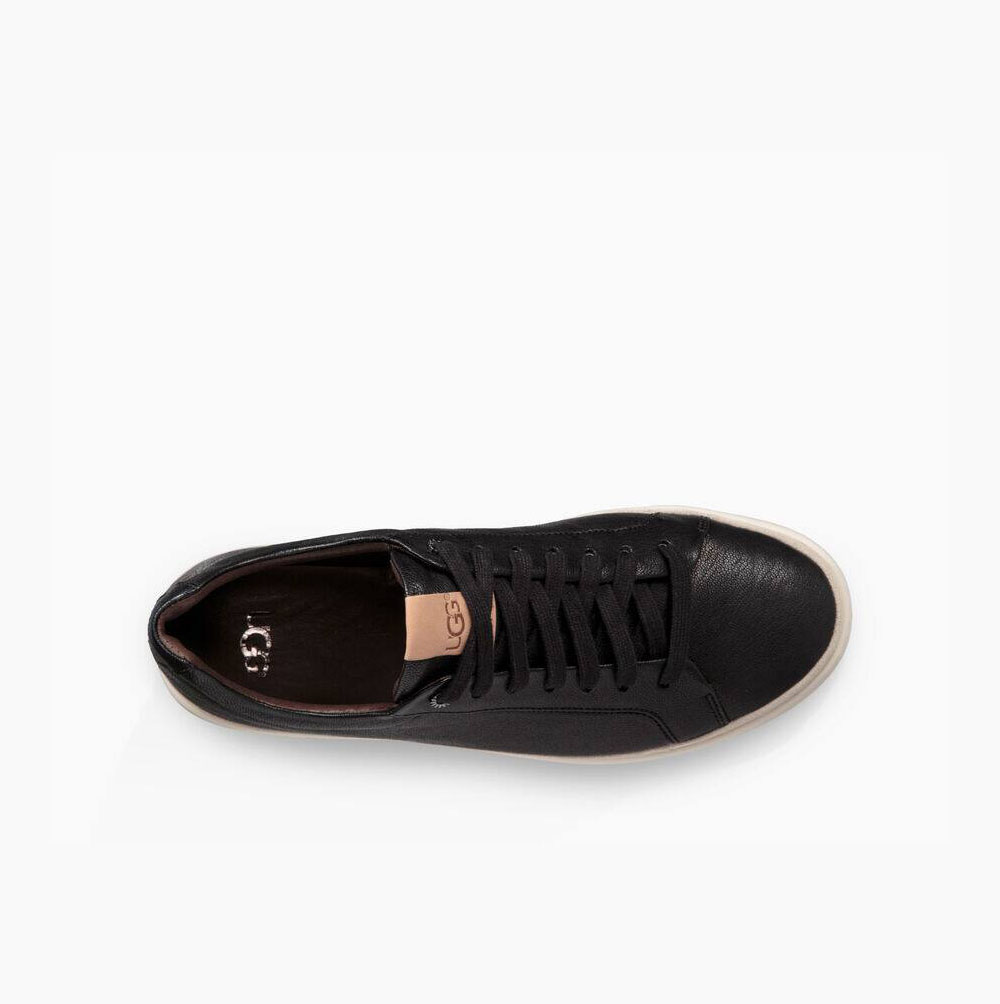 UGG Cali Low Sneakers Herren Schwarz Schweiz | EGV4X6ER