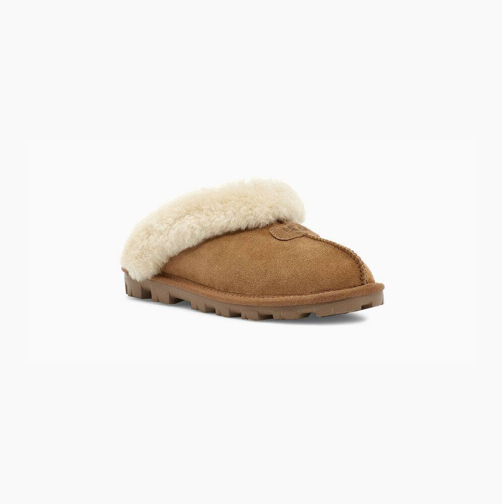 UGG Coquette Hausschuhe Damen Braun Schweiz | UVOCOWA3