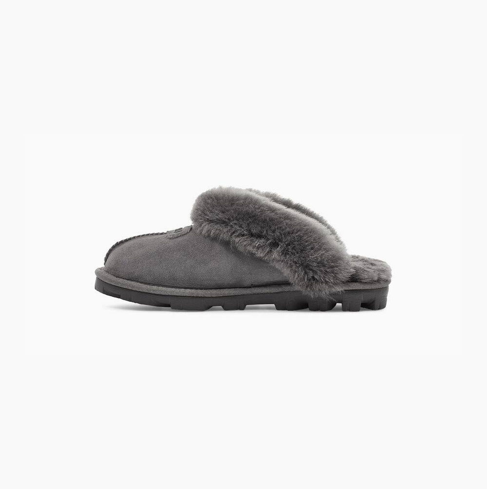 UGG Coquette Hausschuhe Damen Grau Schweiz | IT72SQPW