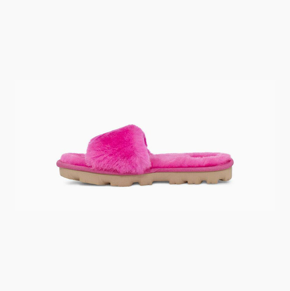 UGG Cozette Badelatschen Hausschuhe Damen Rosa Schweiz | OVJ7F4CR