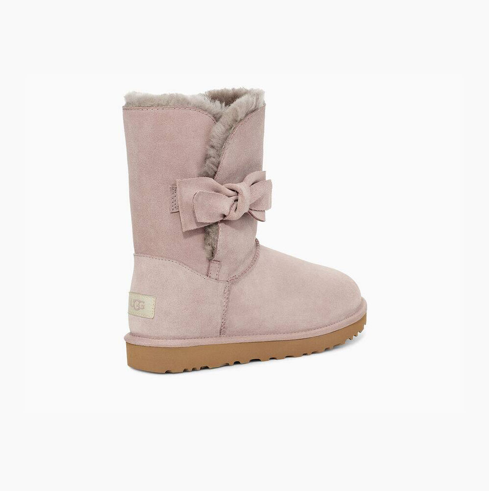 UGG Daelynn Bow Bow Boots Damen Hellrosa Schweiz | PF2324V5