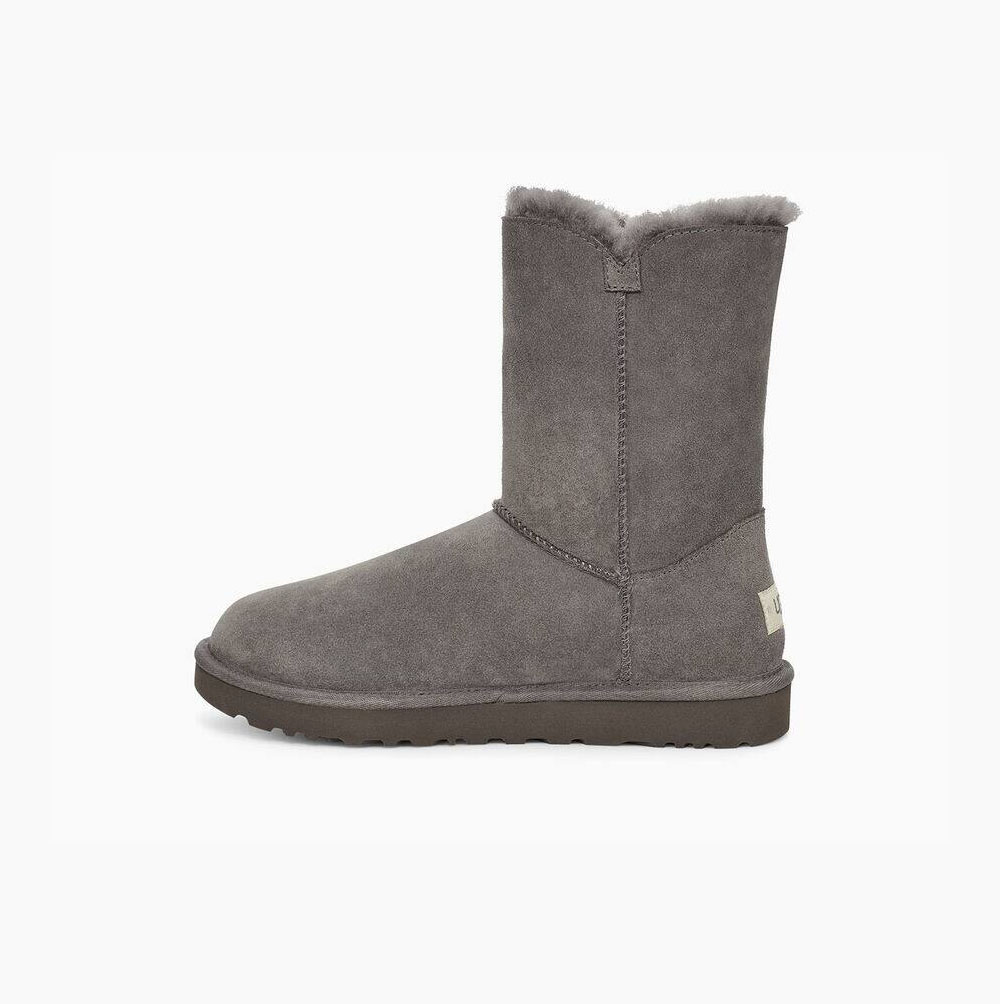 UGG Daelynn Bow Bow Boots Damen Tiefesgrau Schweiz | FBPFWCQ4