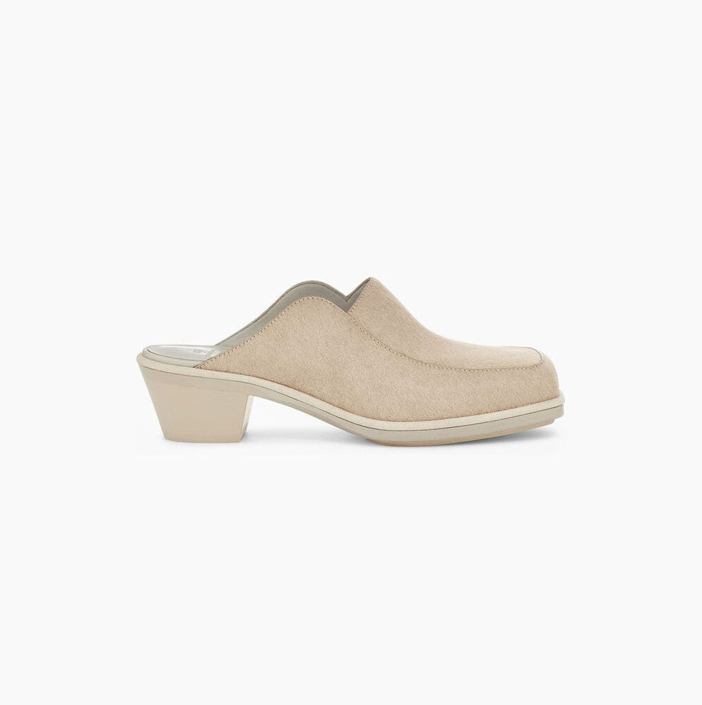 UGG Eckhaus Latta Block Cowboy Mule Mules Damen Grau Schweiz | 7GC4ST6D