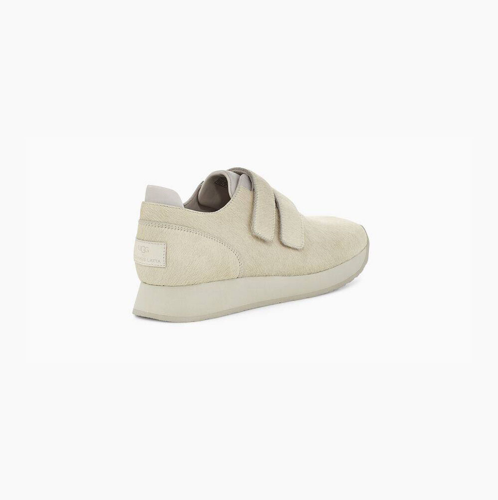 UGG Eckhaus Latta Block Riemen Sneaker Sneakers Damen Weiß Schweiz | T53E1UUQ