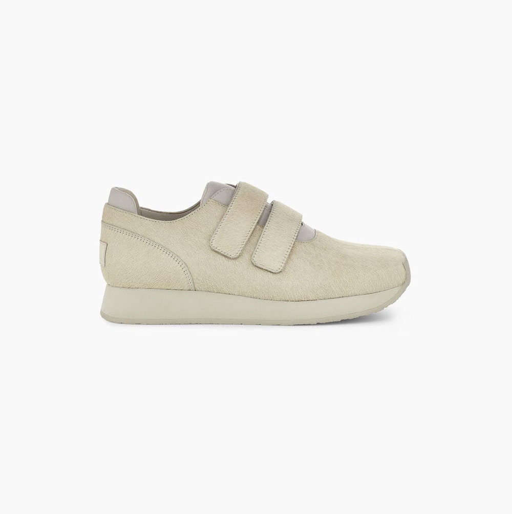 UGG Eckhaus Latta Block Riemen Sneaker Sneakers Damen Weiß Schweiz | T53E1UUQ