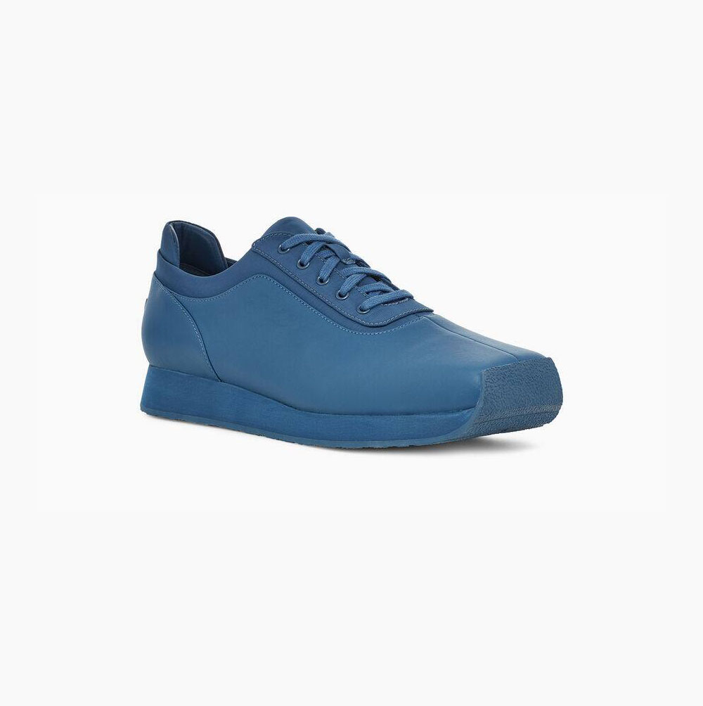 UGG Eckhaus Latta Block Spitze Sneakers Herren Blau Schweiz | 5UUAPCQK