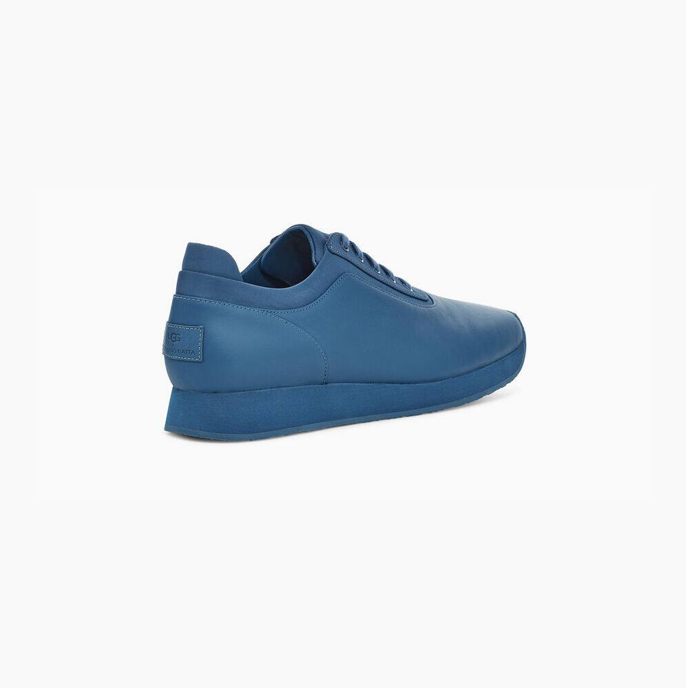 UGG Eckhaus Latta Block Spitze Sneakers Herren Blau Schweiz | 5UUAPCQK