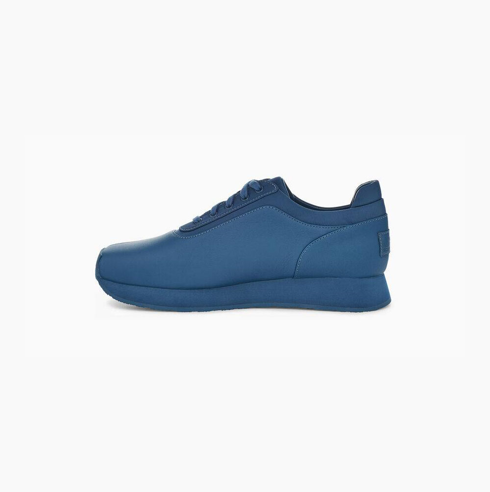 UGG Eckhaus Latta Block Spitze Sneakers Damen Blau Schweiz | ZDMFEVWP