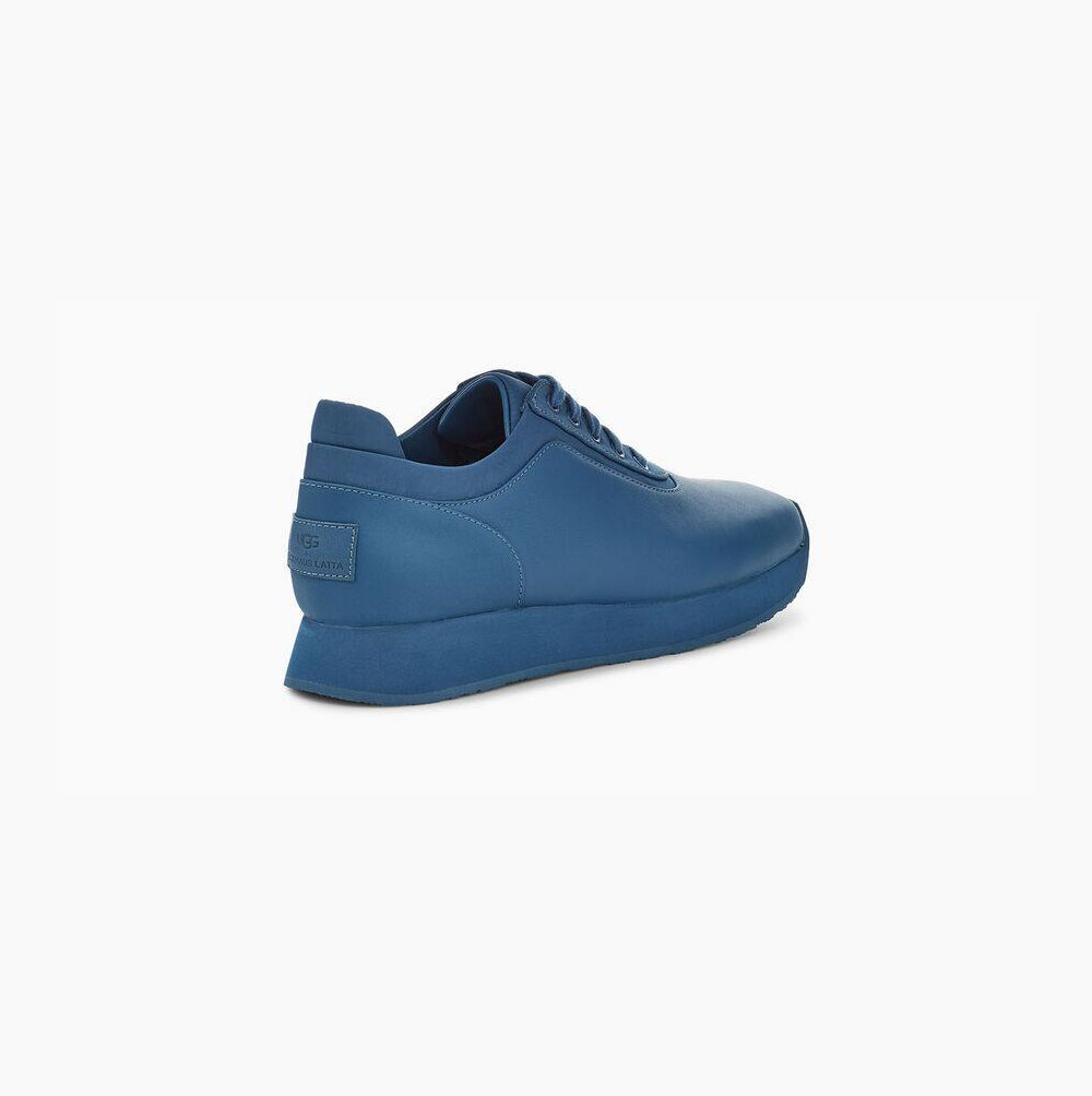 UGG Eckhaus Latta Block Spitze Sneakers Damen Blau Schweiz | ZDMFEVWP