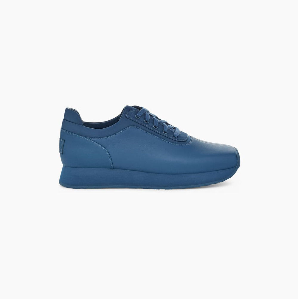 UGG Eckhaus Latta Block Spitze Sneakers Damen Blau Schweiz | ZDMFEVWP