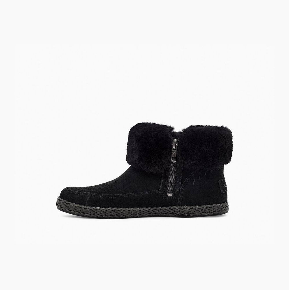 UGG Elowen Winterstiefel Damen Schwarz Schweiz | 7MFMWFJ6