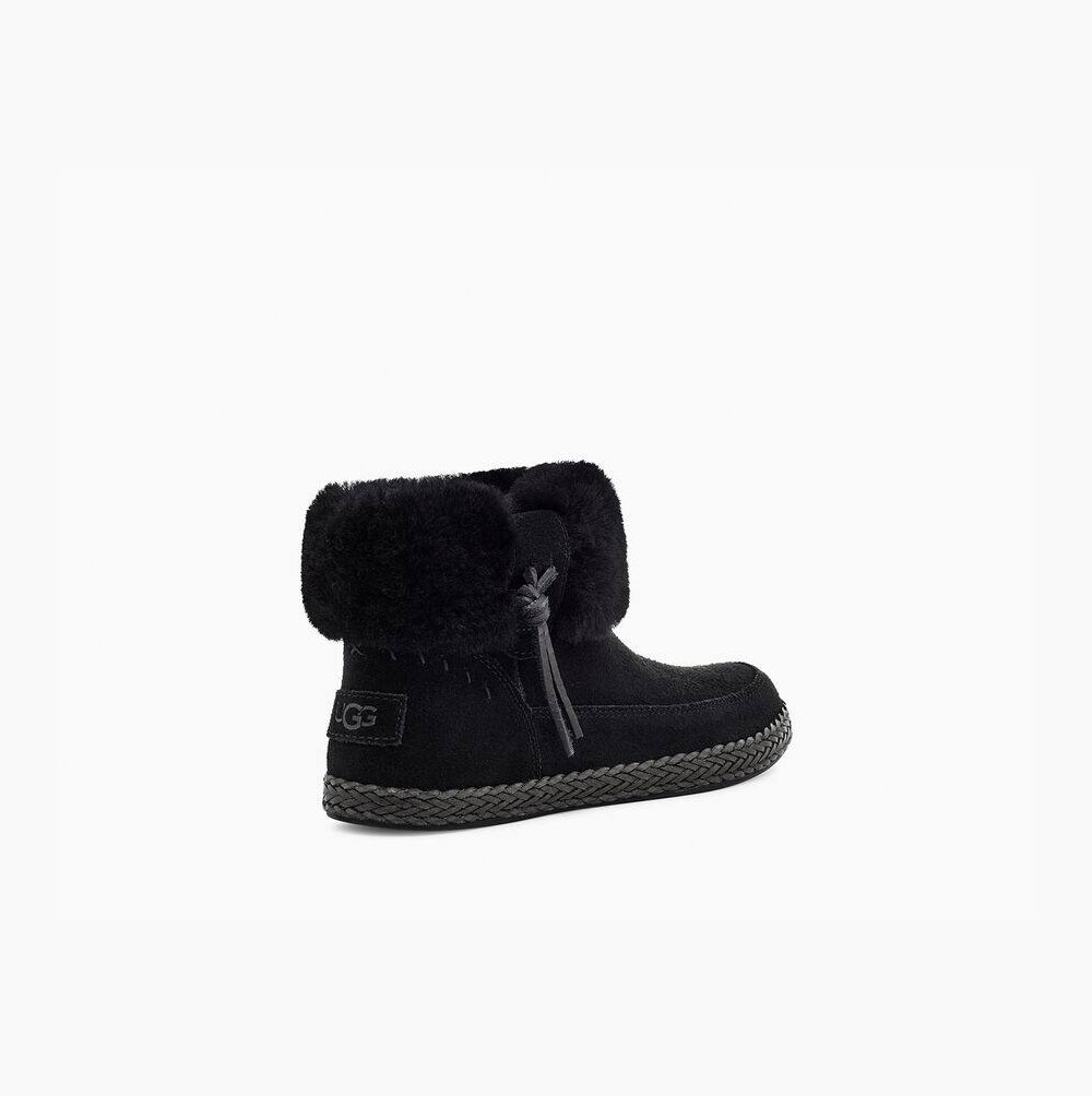 UGG Elowen Winterstiefel Damen Schwarz Schweiz | 7MFMWFJ6