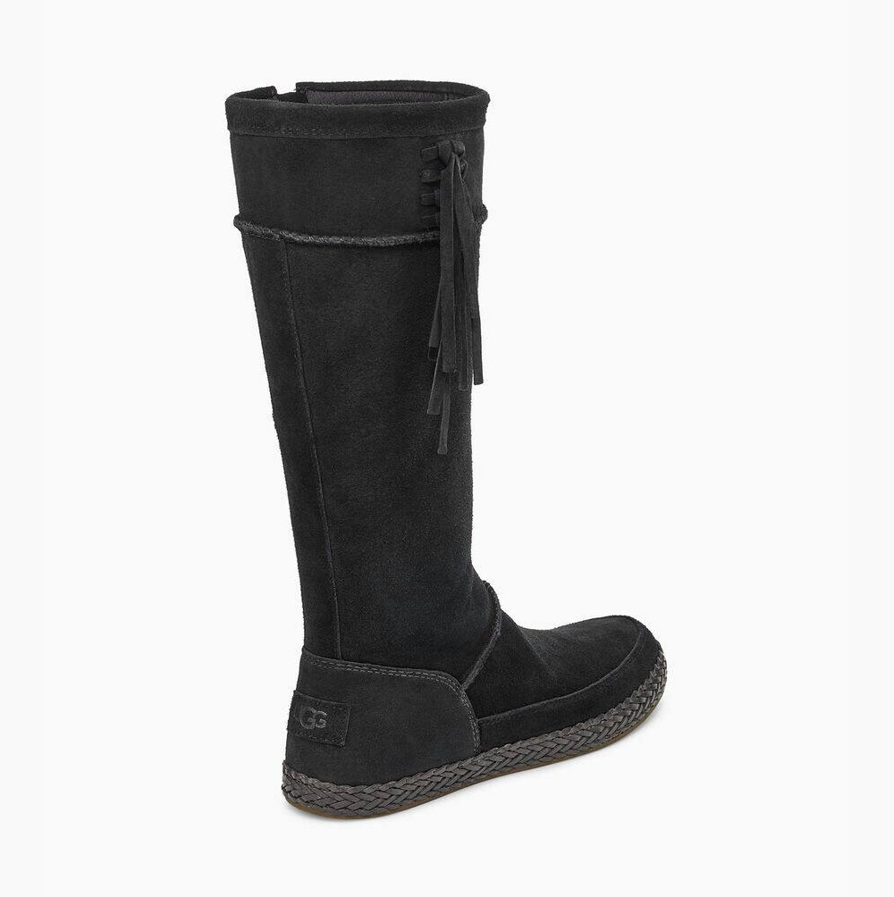 UGG Emerie Hohe Knee High Boots Damen Schwarz Schweiz | RDDT474V