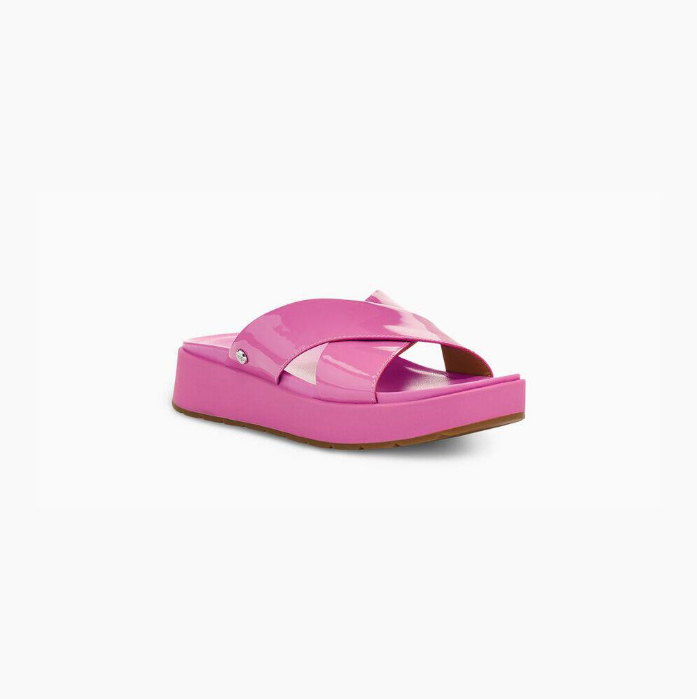 UGG Emily Sandalen Damen Rosa Schweiz | 3SGVWZM4