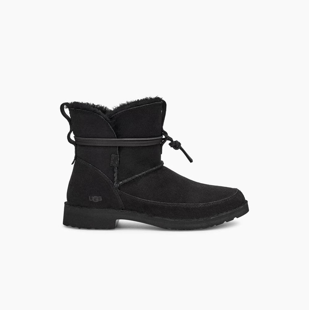 UGG Esther Stiefeletten Damen Schwarz Schweiz | BK0L8GE2