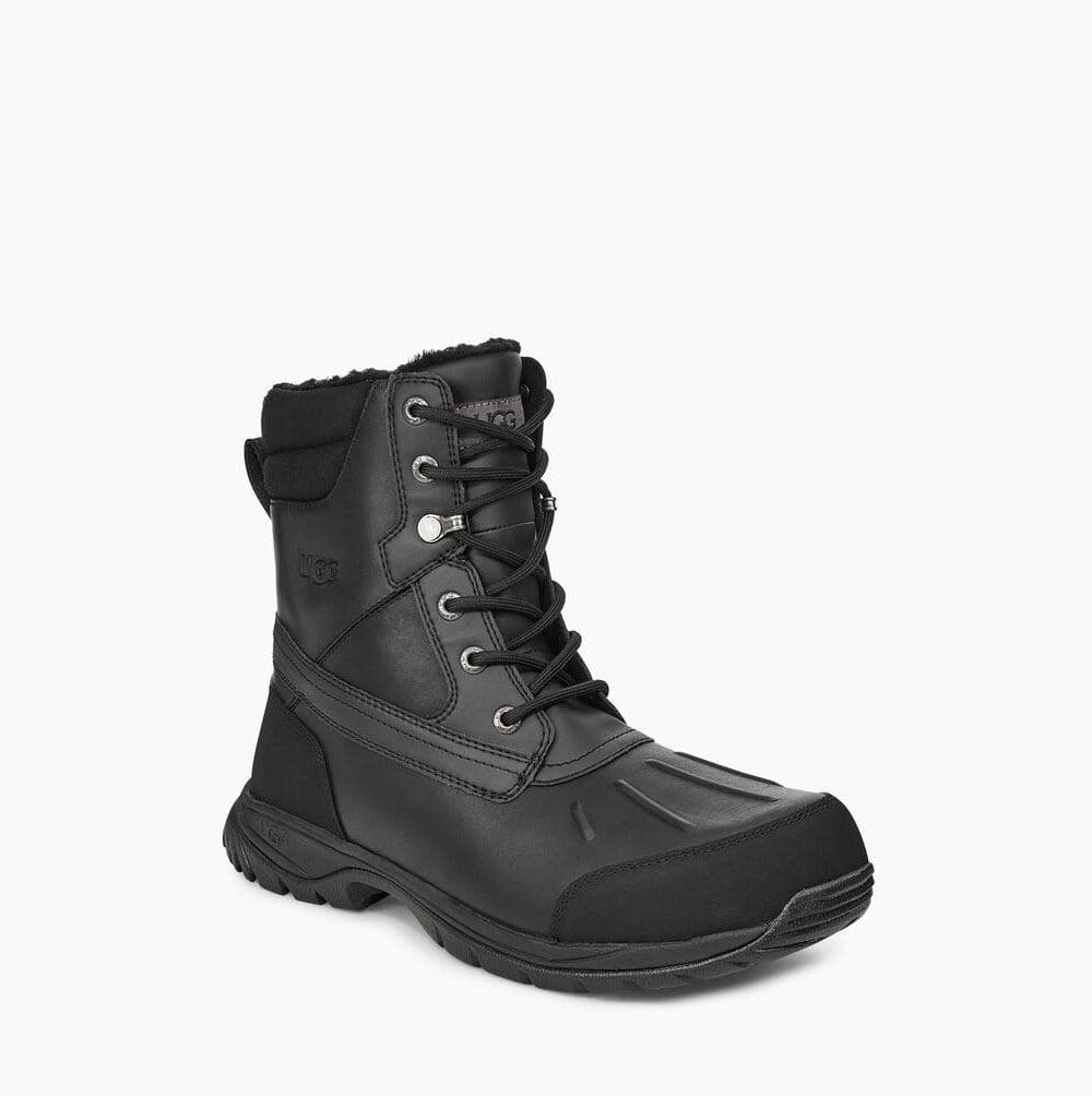 UGG Felton Wasserfeste Stiefel Herren Schwarz Schweiz | LFB0K8E9